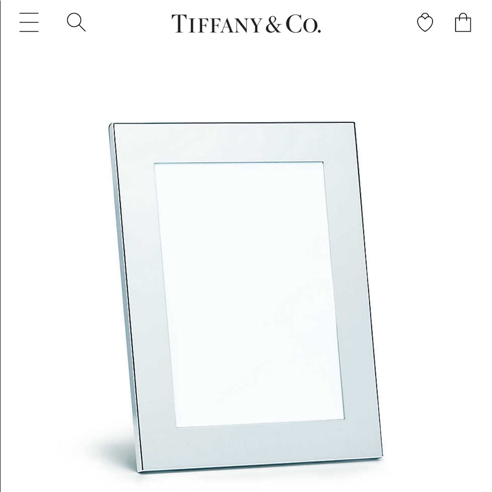 Tiffany and Co picture frame, Pi Beta Phi engraved